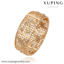 51241 -Xuping jewelry Brazalete de mujer de moda con oro 18K plateado